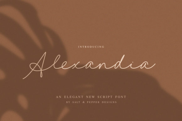 Alexandia Font: A Beautiful Handwritten Style for Your Projects