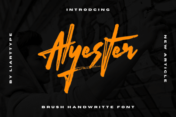Alyester Font: A Marker-Board Script for Creative Expression