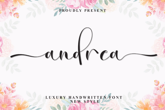 Andrea: A Handwritten Script for Timeless Elegance