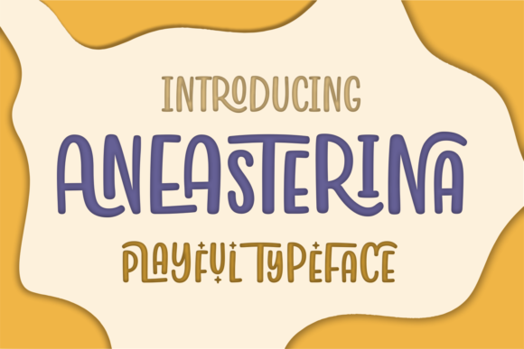 Aneasterina: The Font That Brings Handwritten Charm to Digital Design