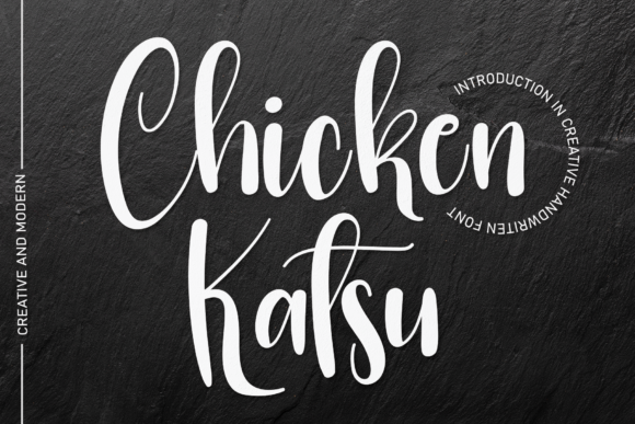 Chicken Katsu: A Timeless Font with a Modern Twist
