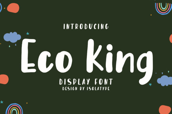 Eco King: The Handwritten Font That Adds Personality to Your Designs