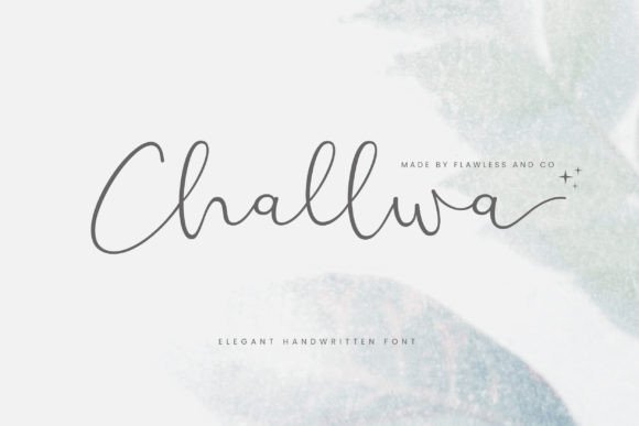 Introducing Challwa: A Font That Elevates Design with Timeless Elegance
