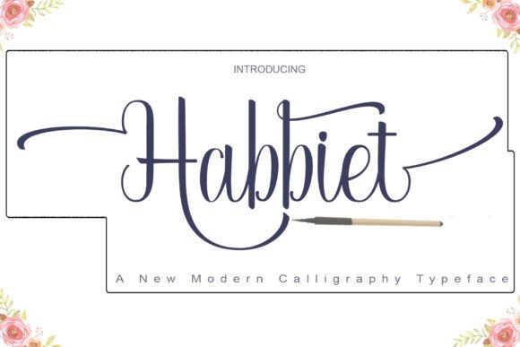 Introducing Habbiet: The Handwritten Script Font That's Changing the Game