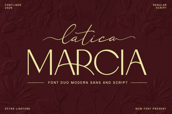 Latica Marcia: A Modern Font Duo That Elevates Design