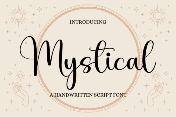 Mystical: A Timeless Handwritten Font for Creative Expression