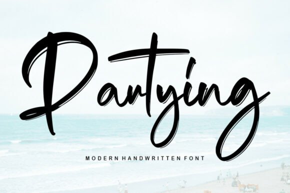 Partying: The Elegant Handwritten Font That’s Changing the Game in Design