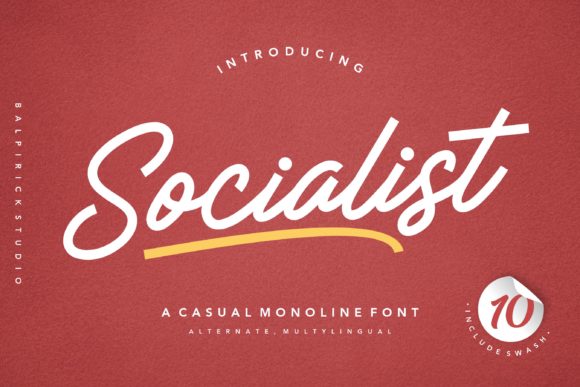 Socialist: A Handwritten Font for Versatile and Readable Design