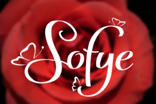 Sofye: A Handwritten Typeface with Butterfly Flair