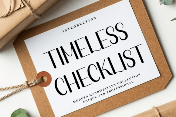 Timeless Checklist: A Timeless Tool for Modern Workflows