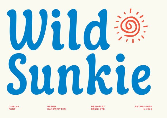 Wild Sunkie Font: A Playful Typographic Statement