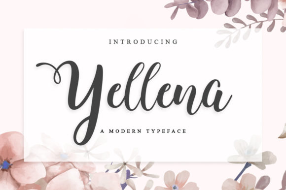 Yellena: A Script Font That Elevates Design
